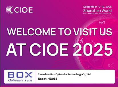 Welcome to visit us at CIOE 2025