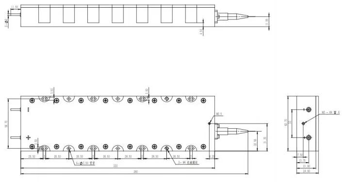 915nm 1000w High Power Multimode Semiconductor Coupled Laser Diode For Laser Welding